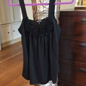 Express black tank top